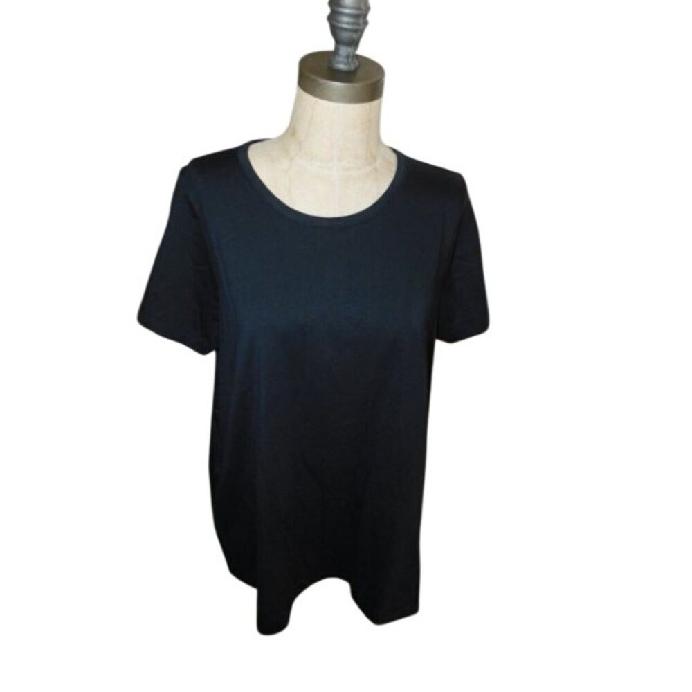 HATCH size M Medium (1) Black scoop neck Knit Designer Top